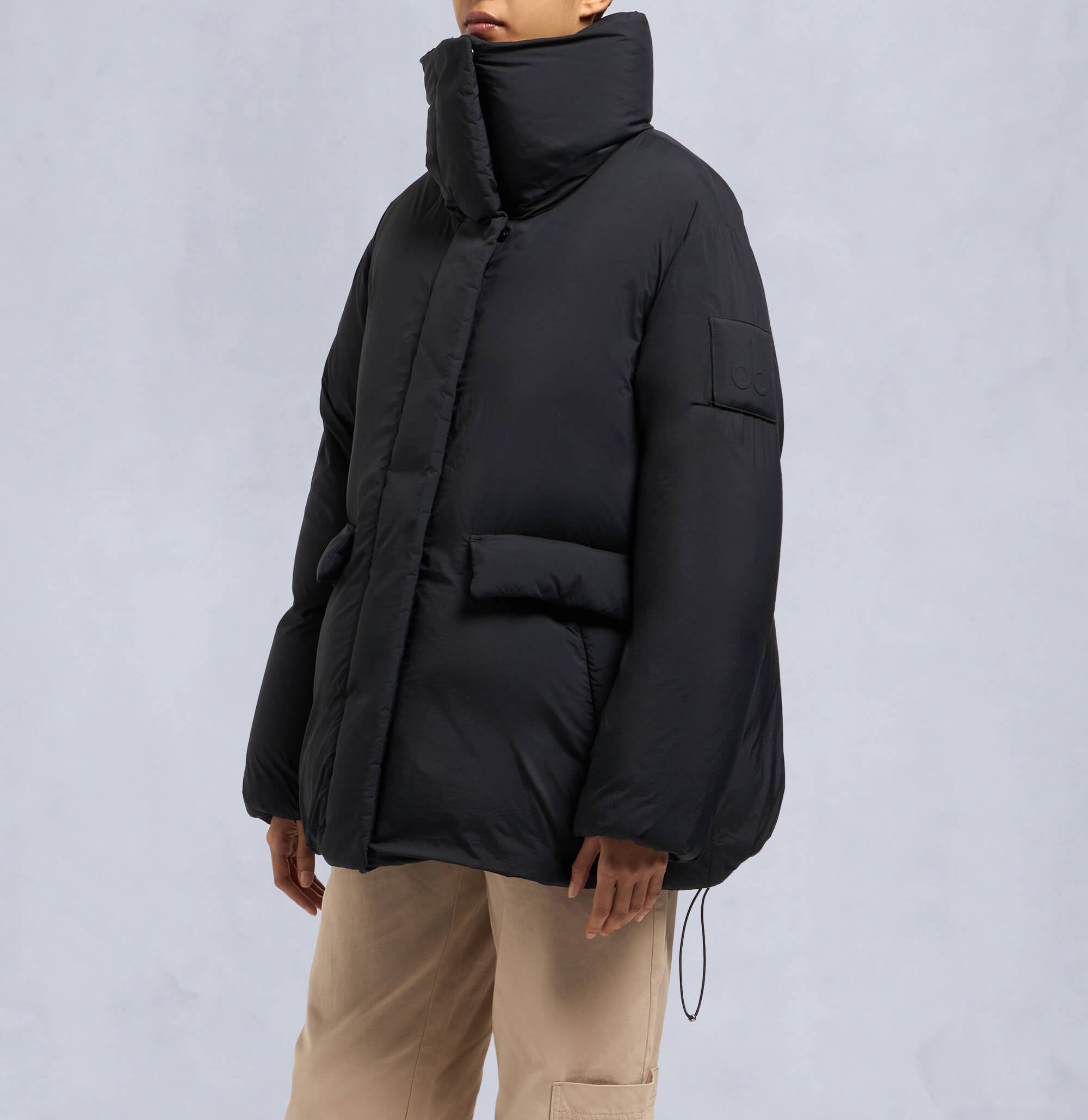 Moose Knuckles Ladies Duvet Katla 3Q Puffer Black