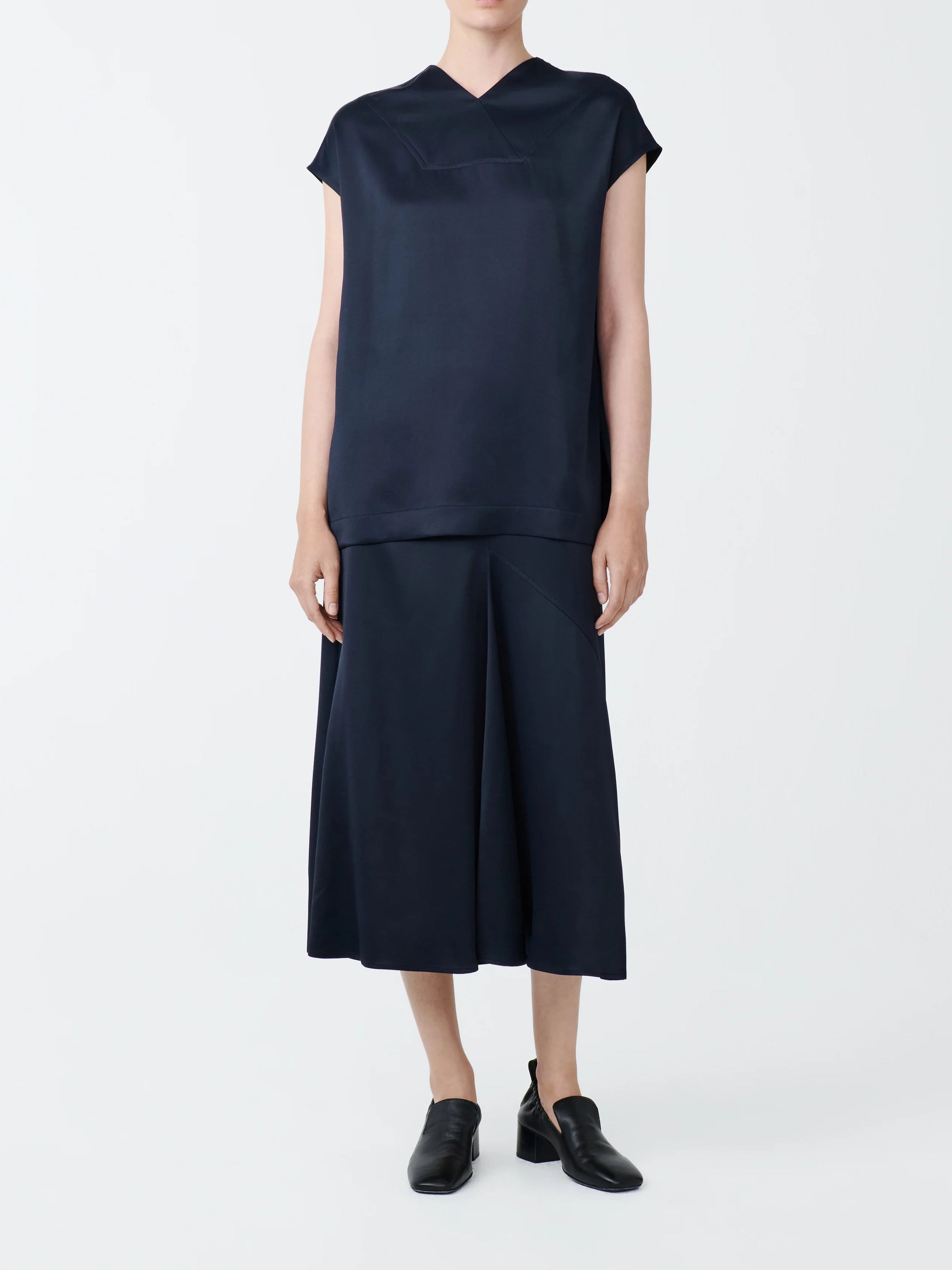 Studio Nicolson Naye Skirt Black Ink