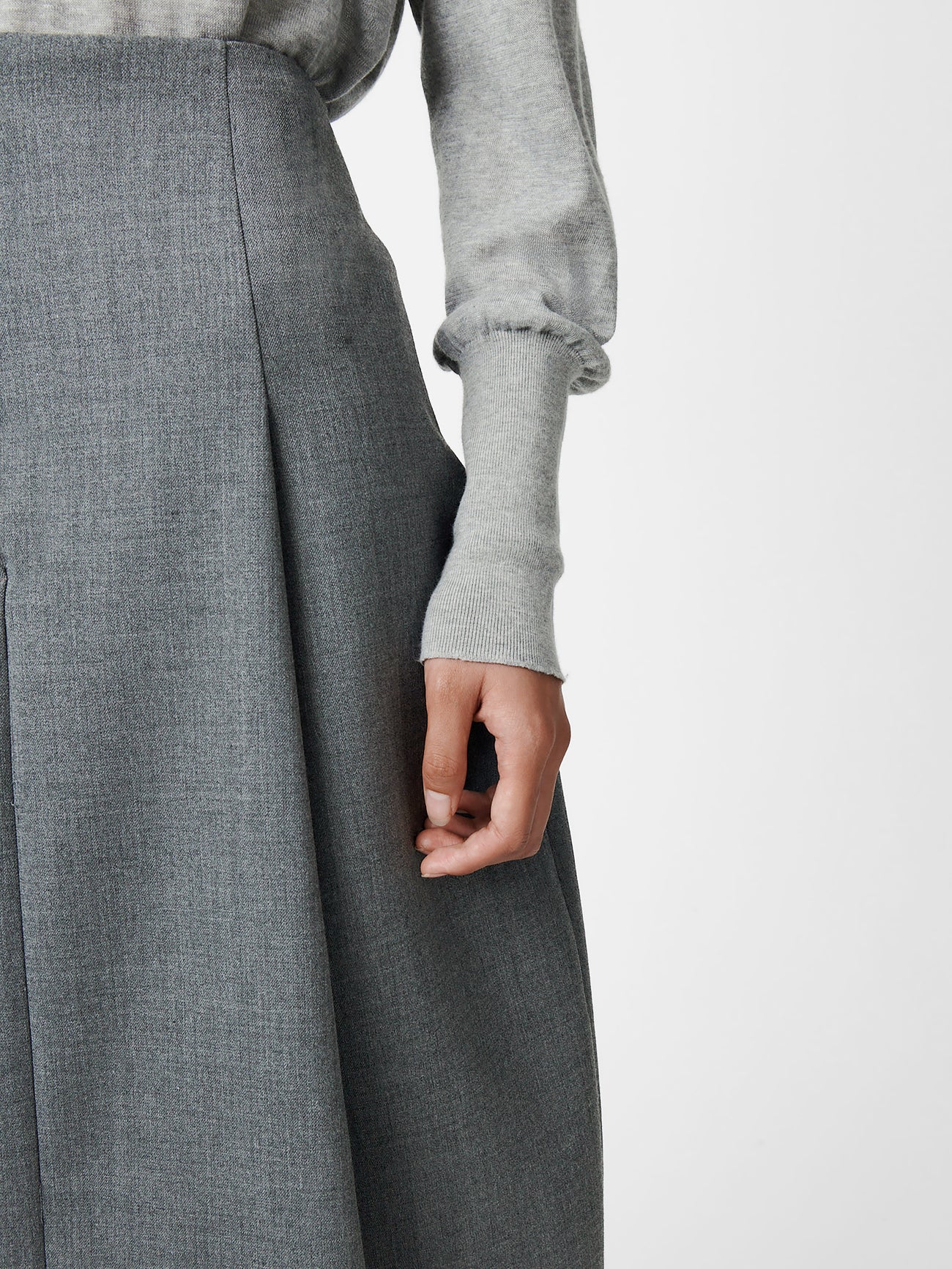 Studio Nicolson Nilo Knit Light Grey Marl