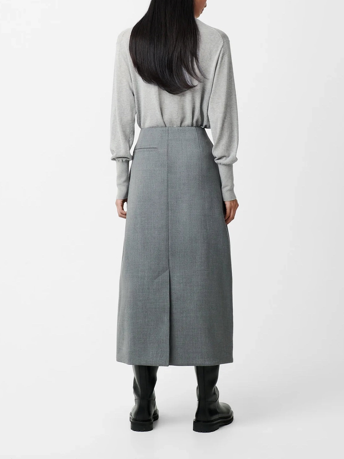 Studio Nicolson Nilo Knit Light Grey Marl