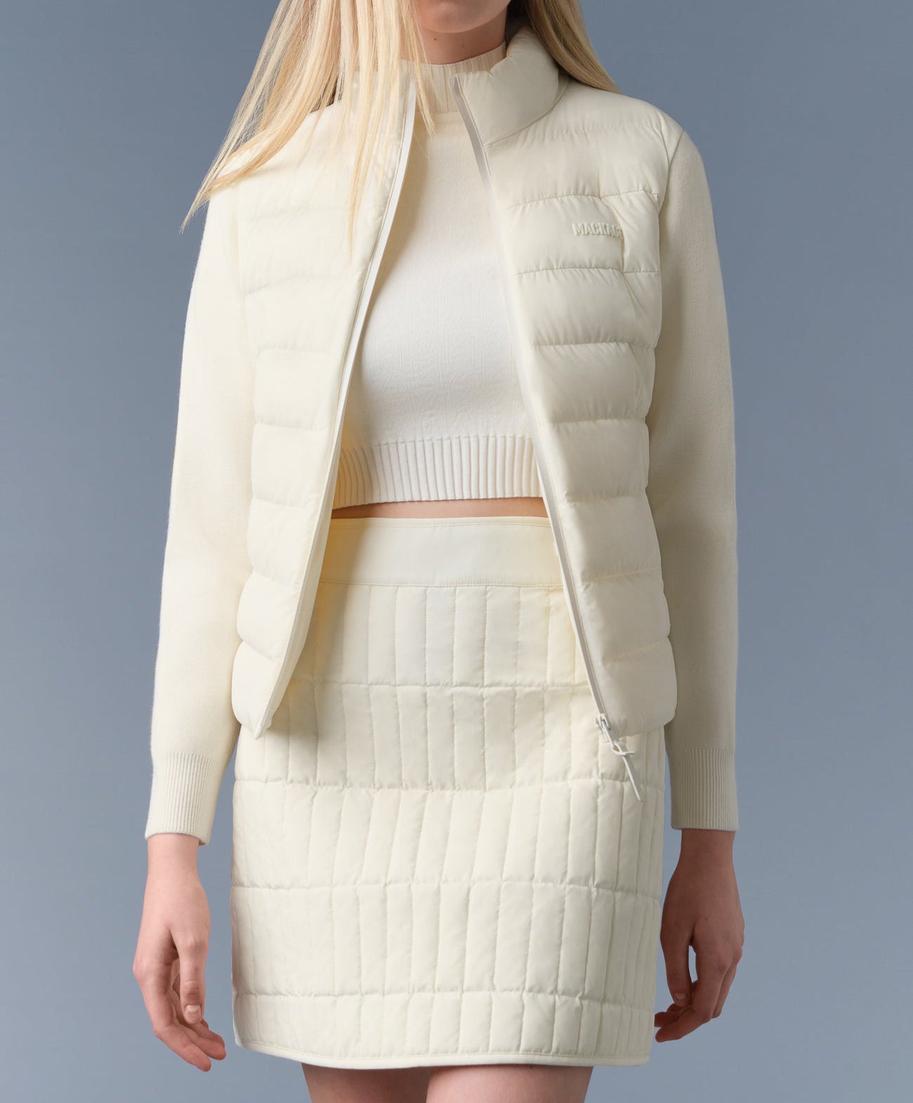 Mackage Oceane-Cityz Light Down Jacket Cream