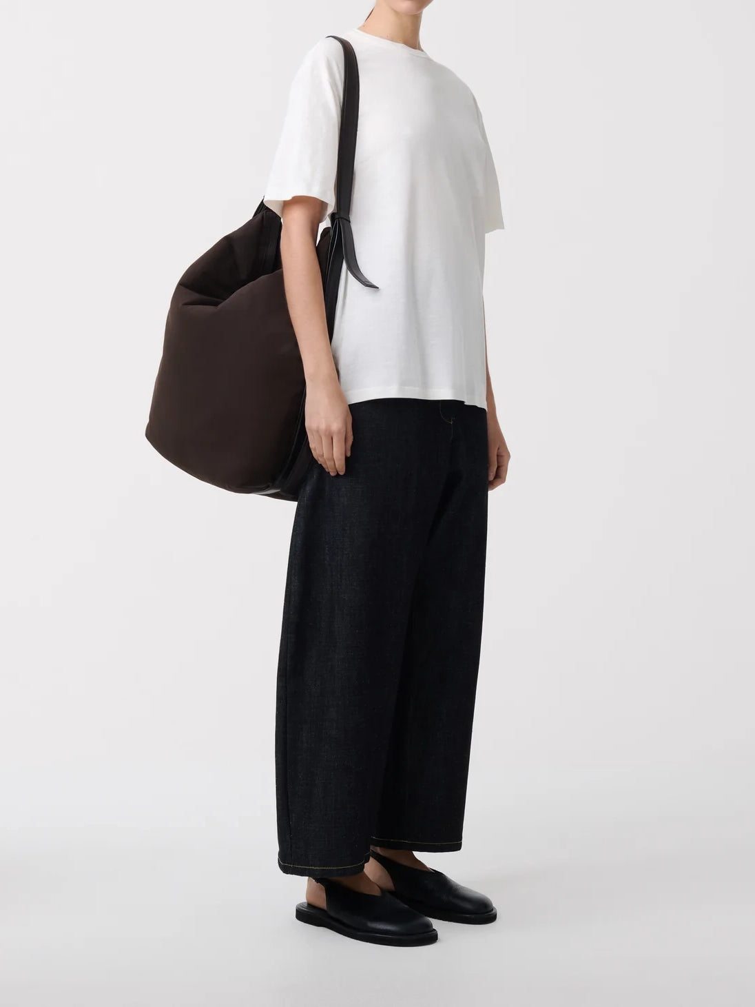 Studio Nicolson Rond T-Shirt Organic Cotton Parchment