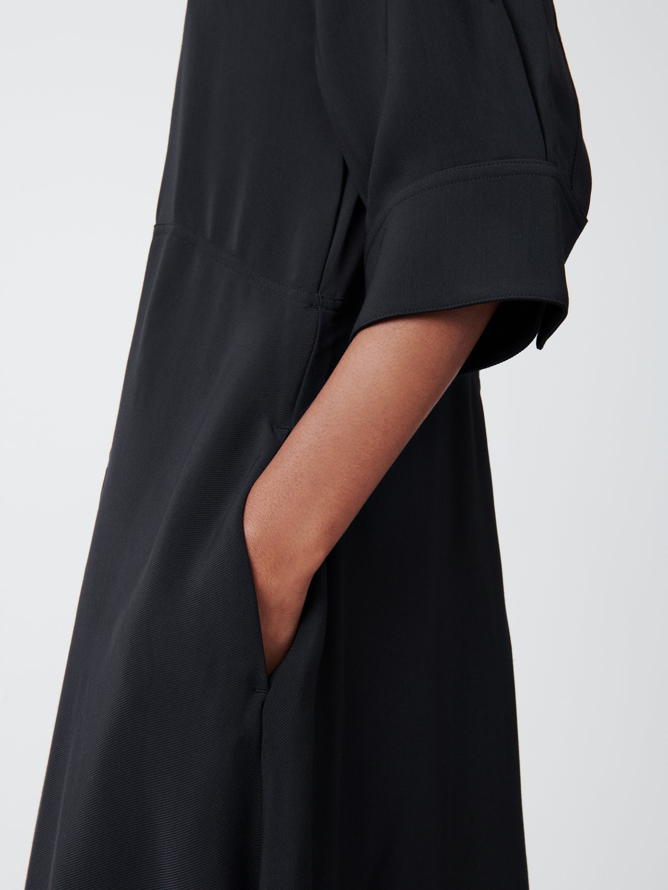 Studio Nicolson Sabo Dress Darkest Navy