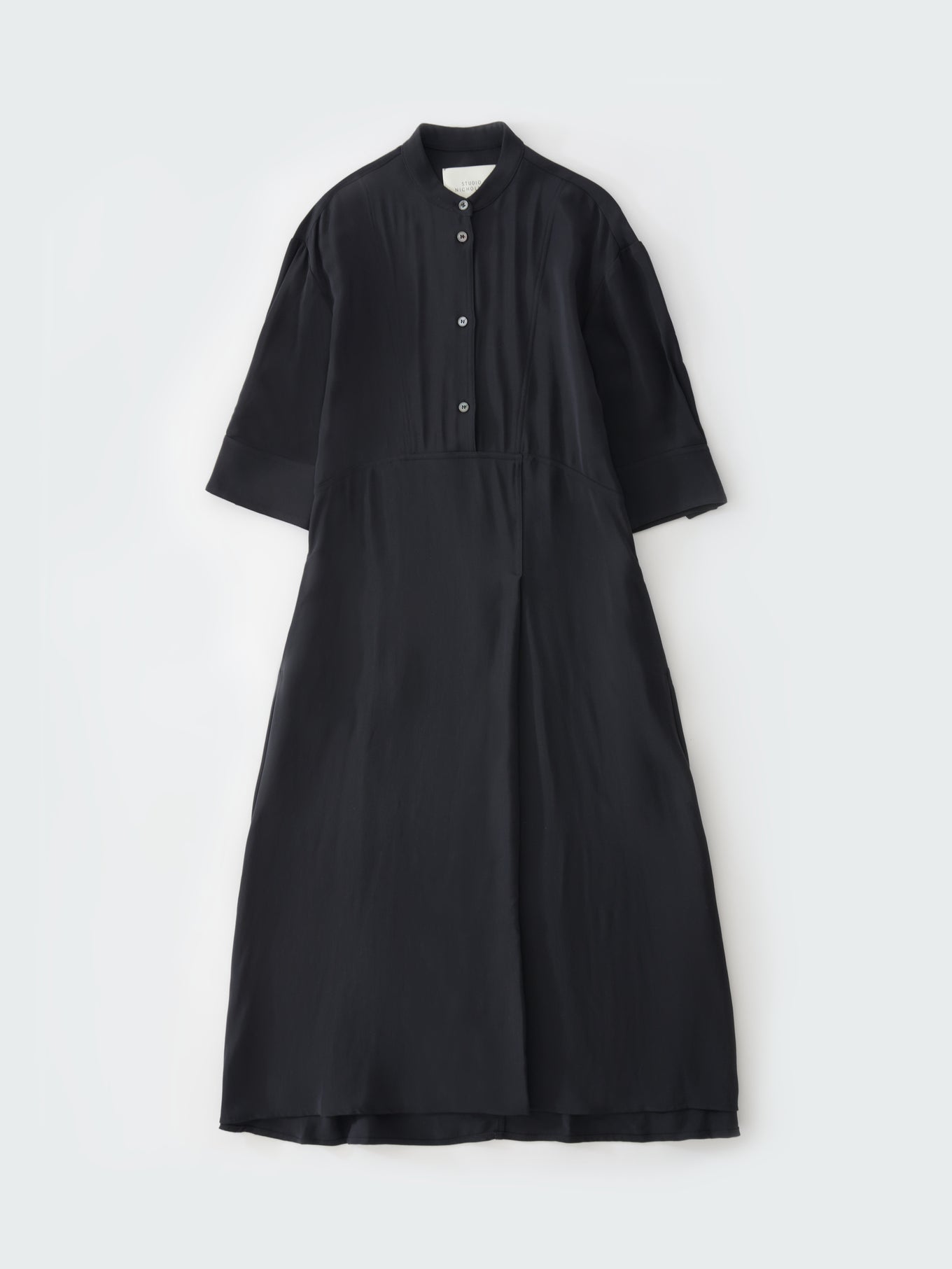 Studio Nicolson Sabo Dress Darkest Navy