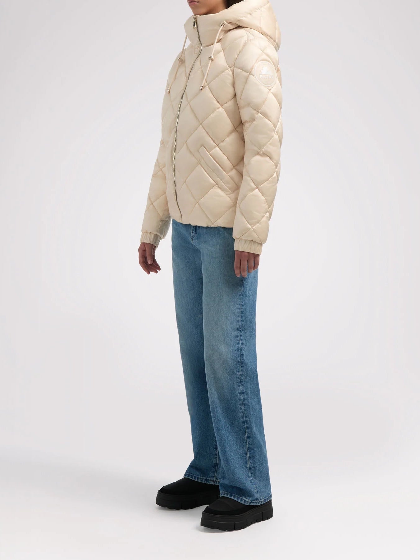 Pajar Skylynn Women's Boxy Puffer Chalk