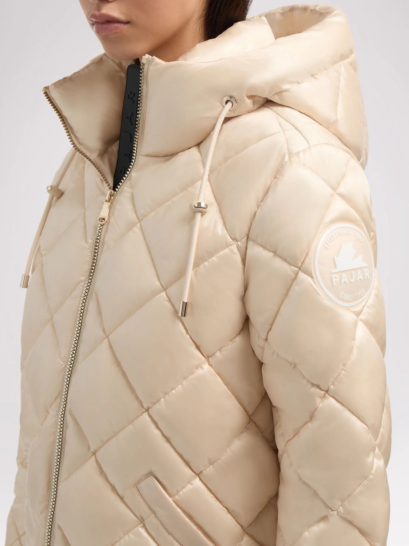 Pajar Skylynn Women's Boxy Puffer Chalk