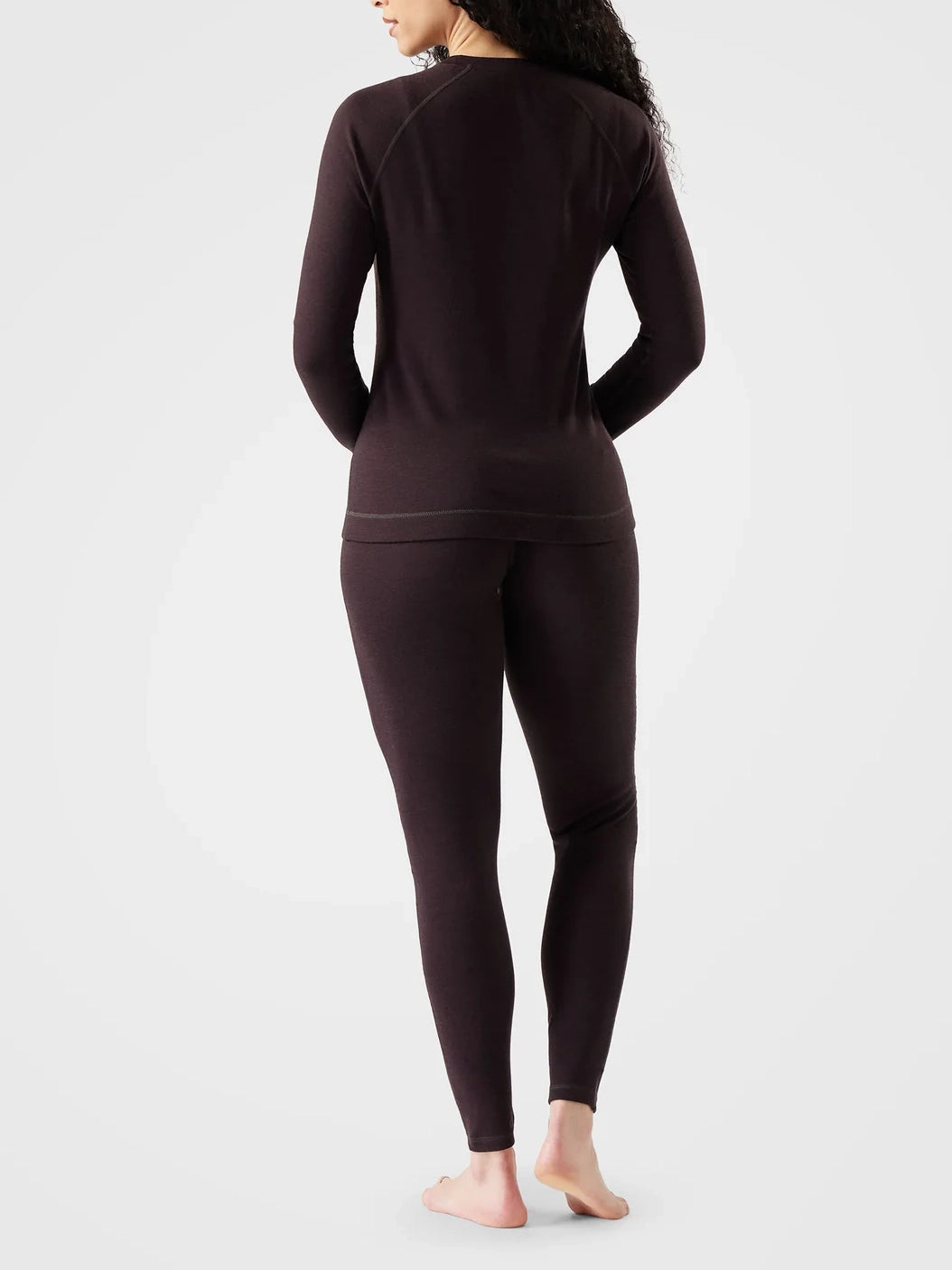 Smartwool Women's Classic Thermal Merino Base Layer Crew Mink Heather