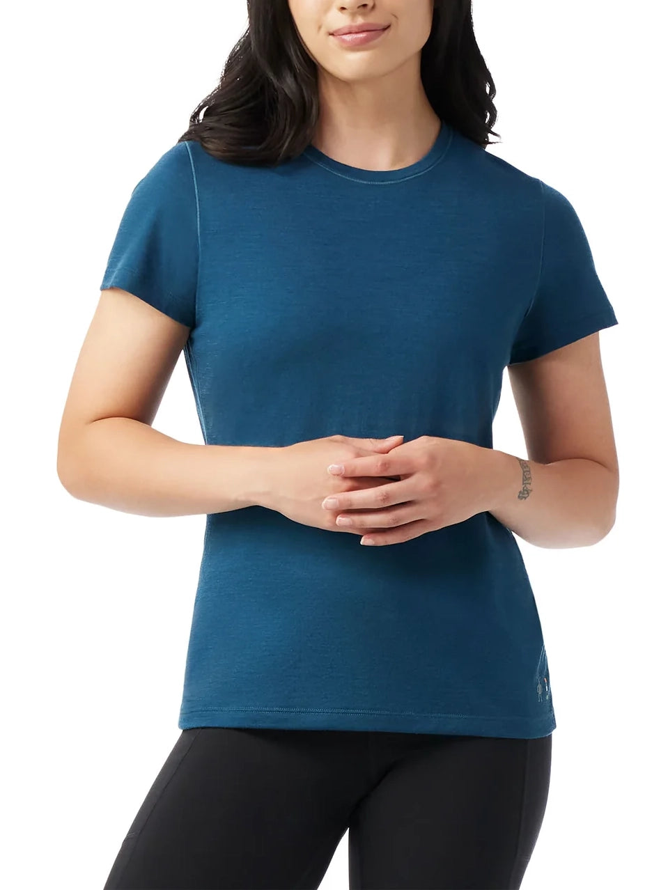Smartwool Women's Merino Short Sleeve Twilight Blue