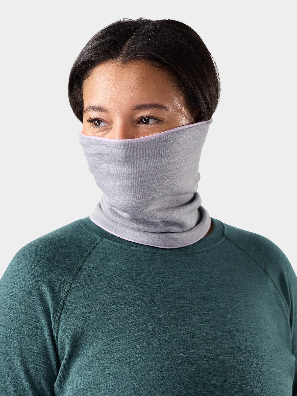 Smartwool Thermal Merino Reversible Neck Gaiter Icy Lavender Sky