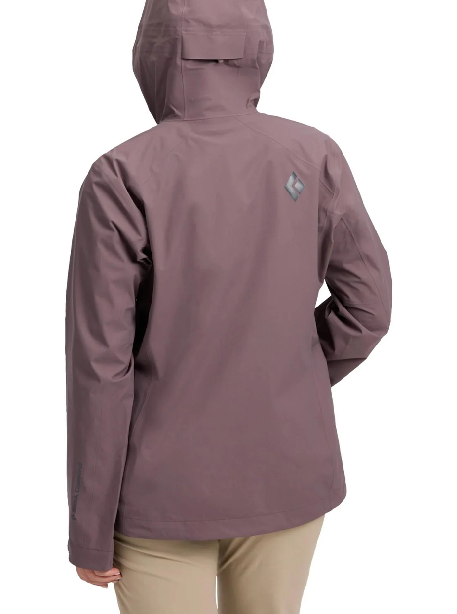 Black Diamond Women's Strataline Stretch Shell Dark Mauve