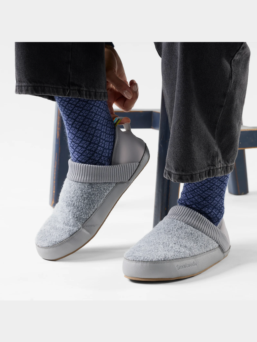 Smartwool Smartwool Cabin Mule Light Gray Heather