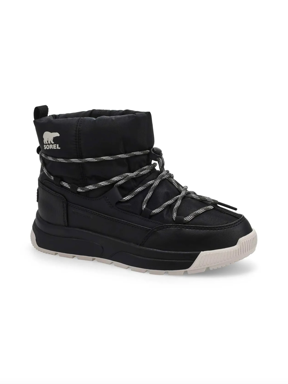 Sorel Women's Whitney III Waterproof Slip-On Boot Black