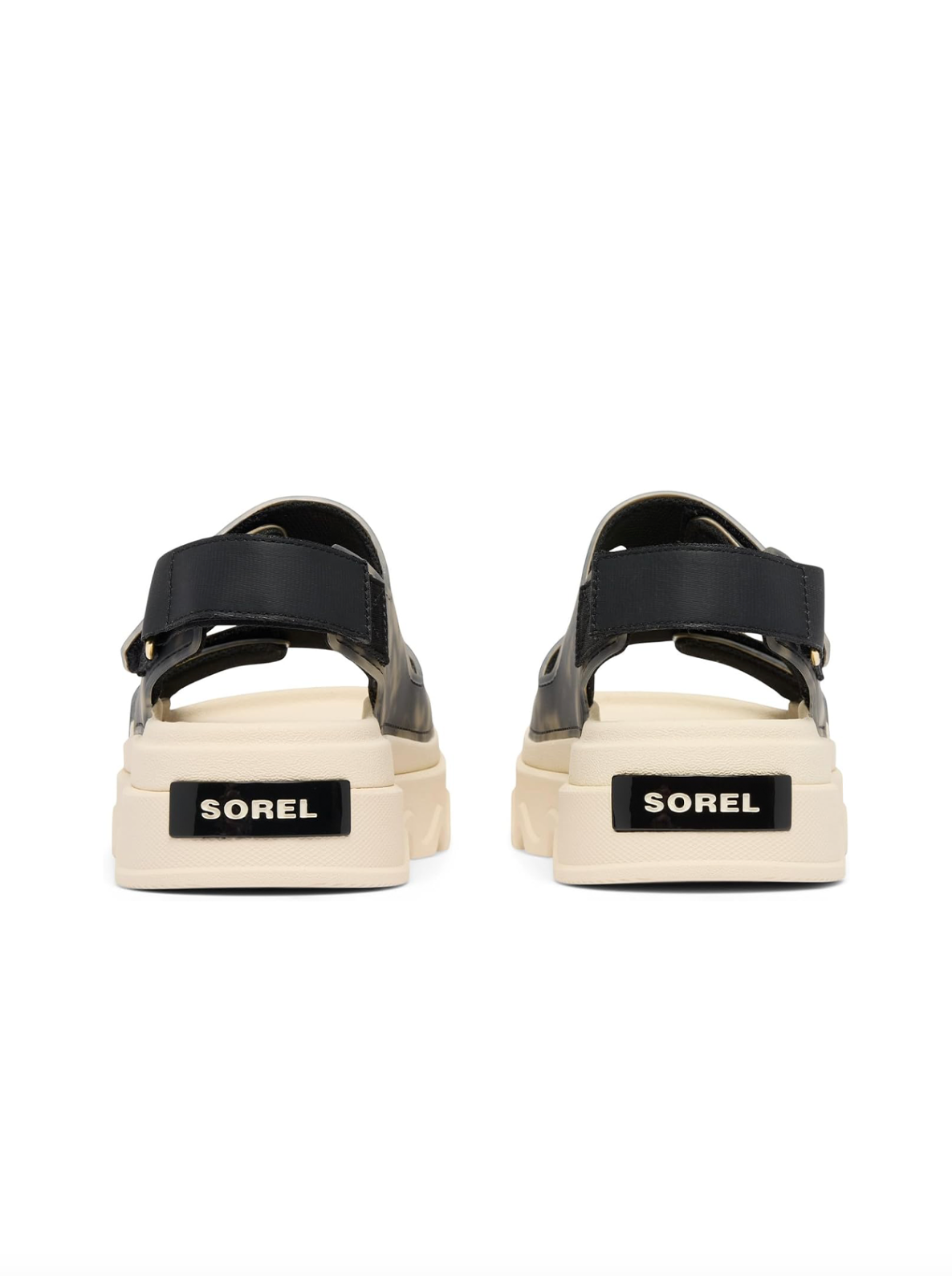 Sorel Women's Kinetic™ Sunchase Ankle Strap Sandal Black Chalk