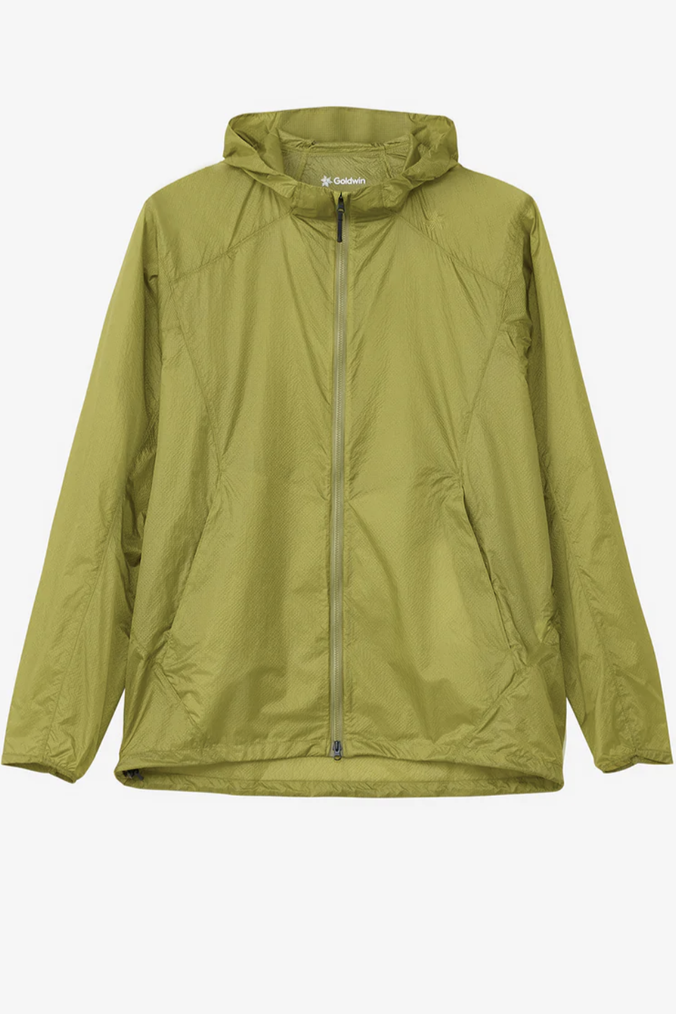 Goldwin Airly Shell Packable Wind Jacket Sprout Yellow