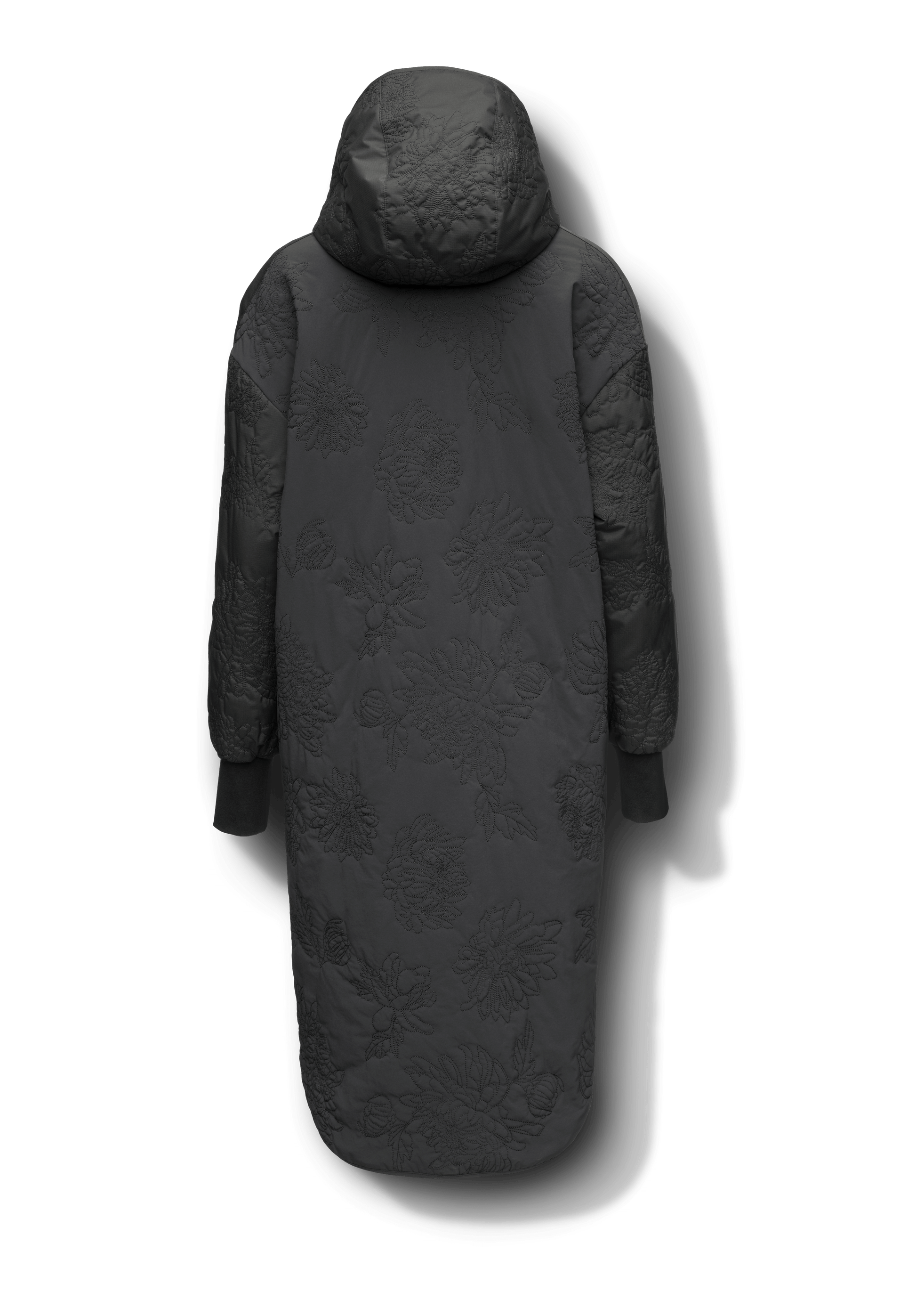 Nobis Surrey Women's Long Mid Layer Jacket Black
