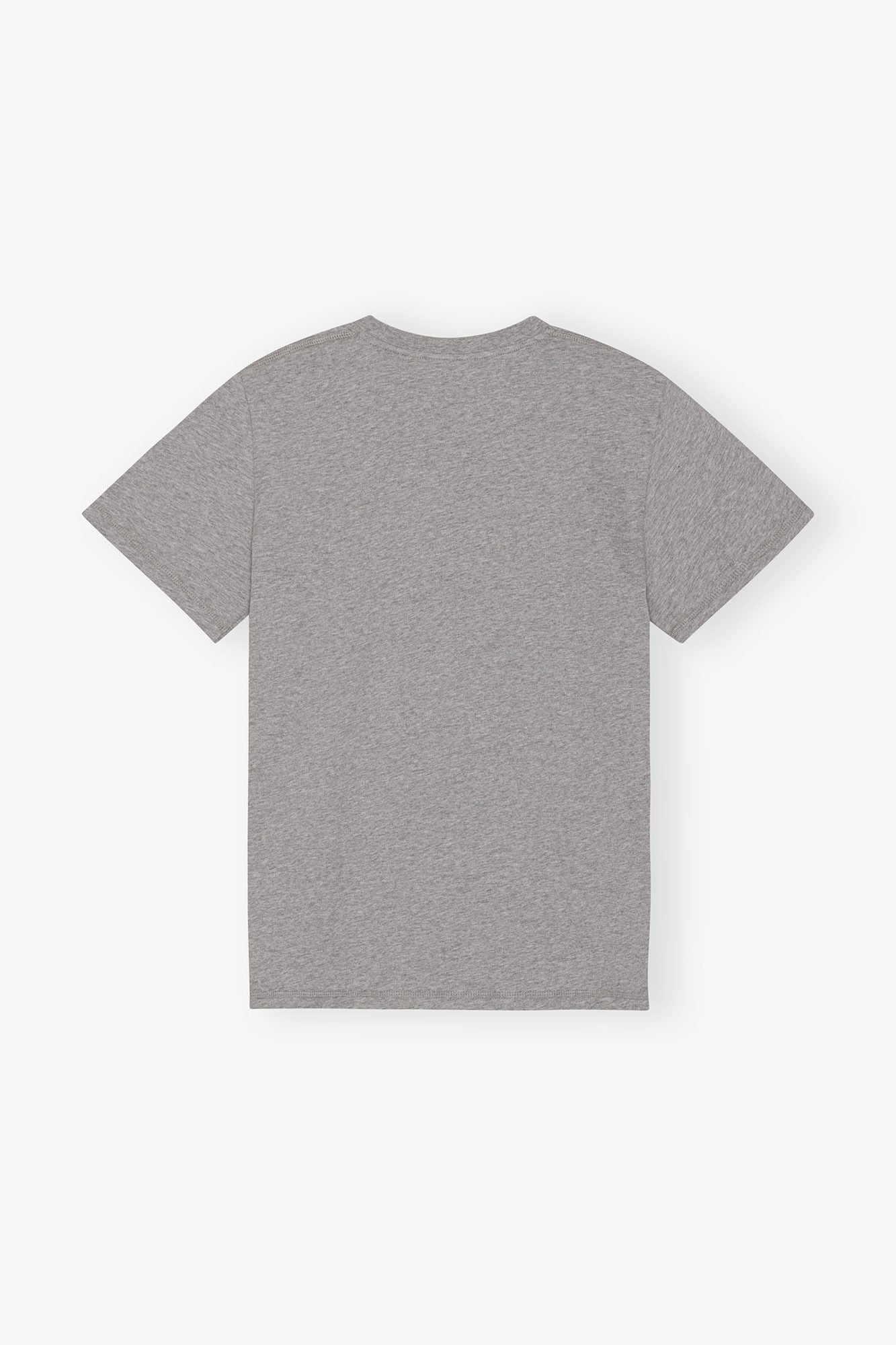 Ganni Relaxed O-neck T-shirt Paloma Melange