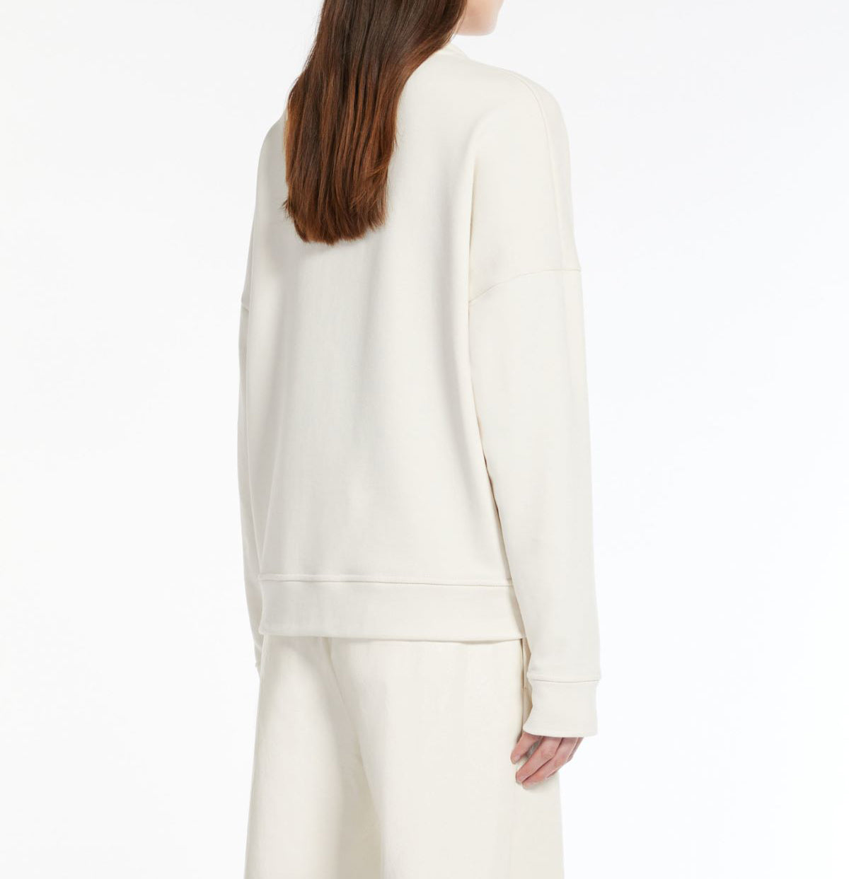 Max Mara Weekend Nativa Printed Organic Cotton Sweatshirt