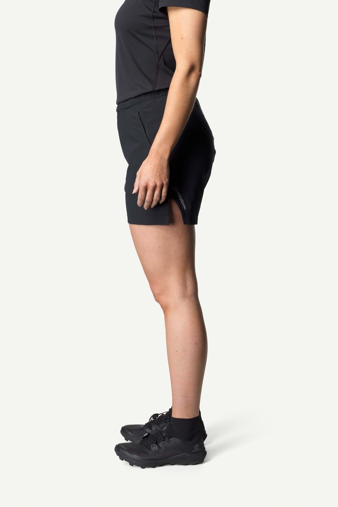Houdini W's Pace Light Shorts True Black