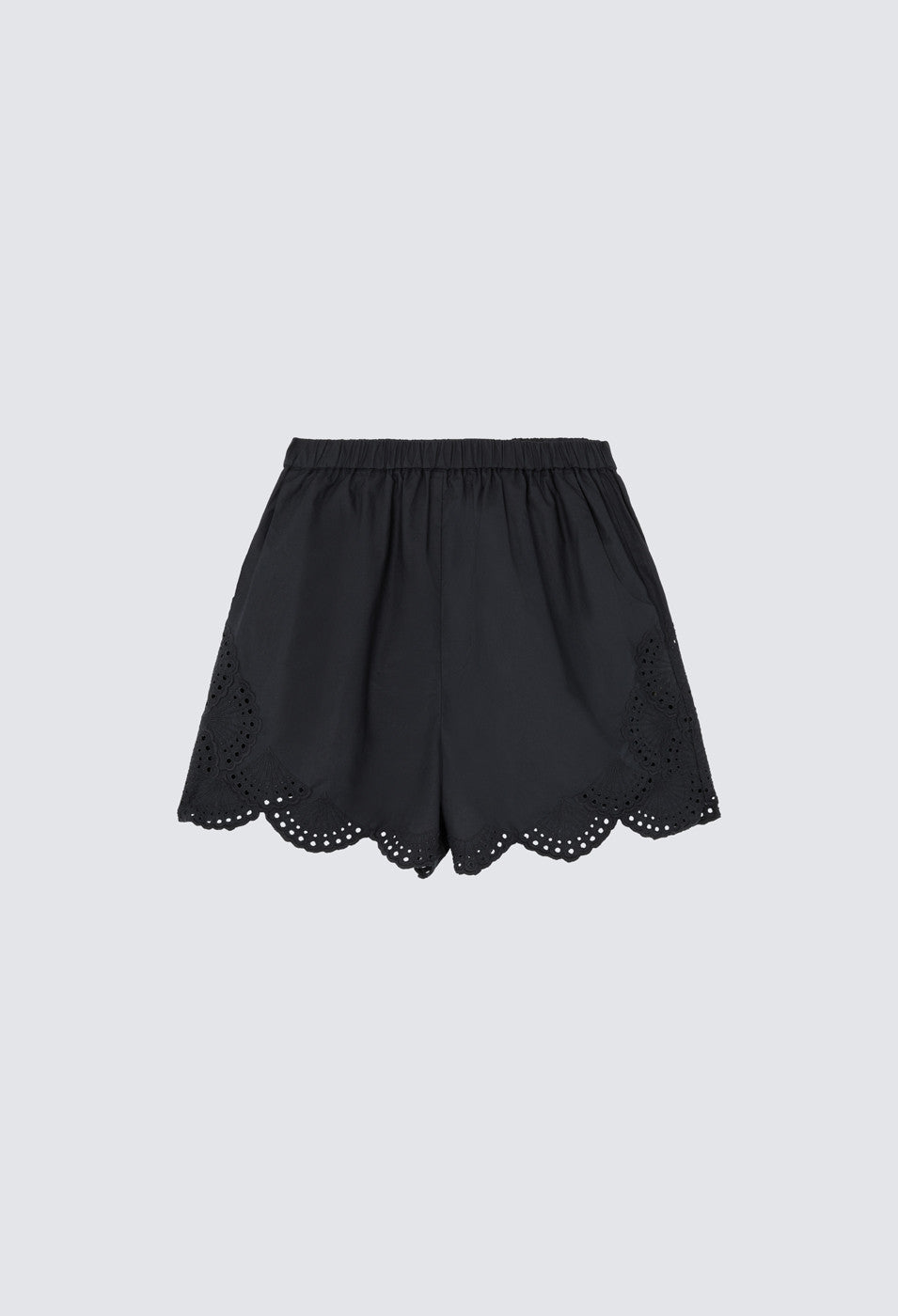 Loulou Studio Aurora Cotton Poplin Trousers Black