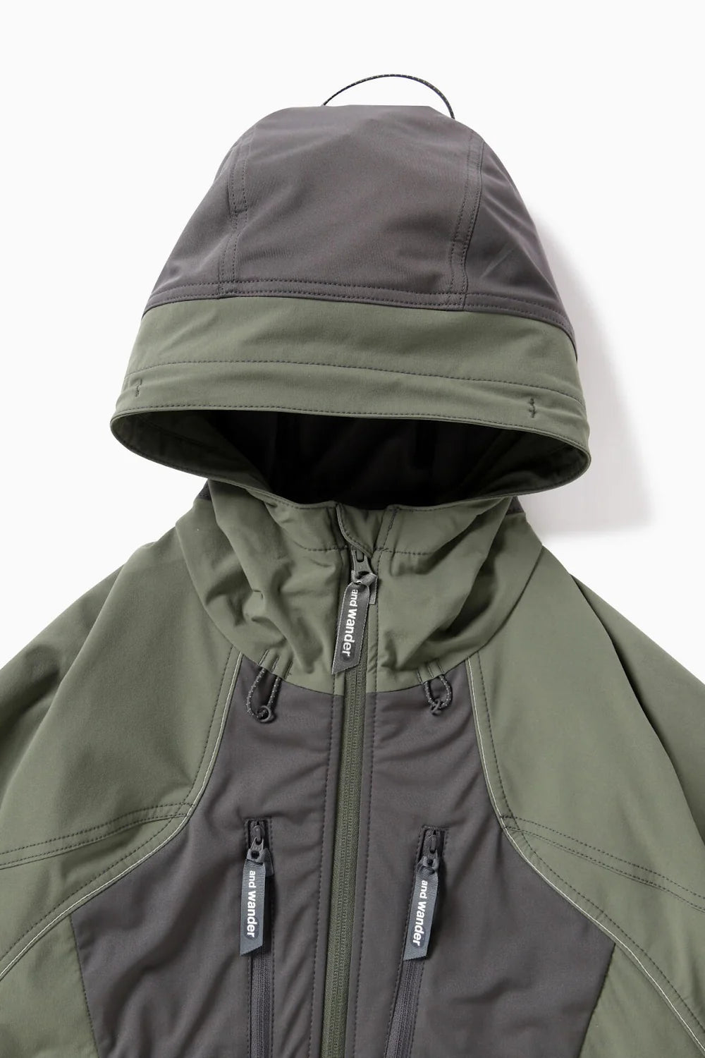 And Wander Trek Jacket 3 Darkest Green
