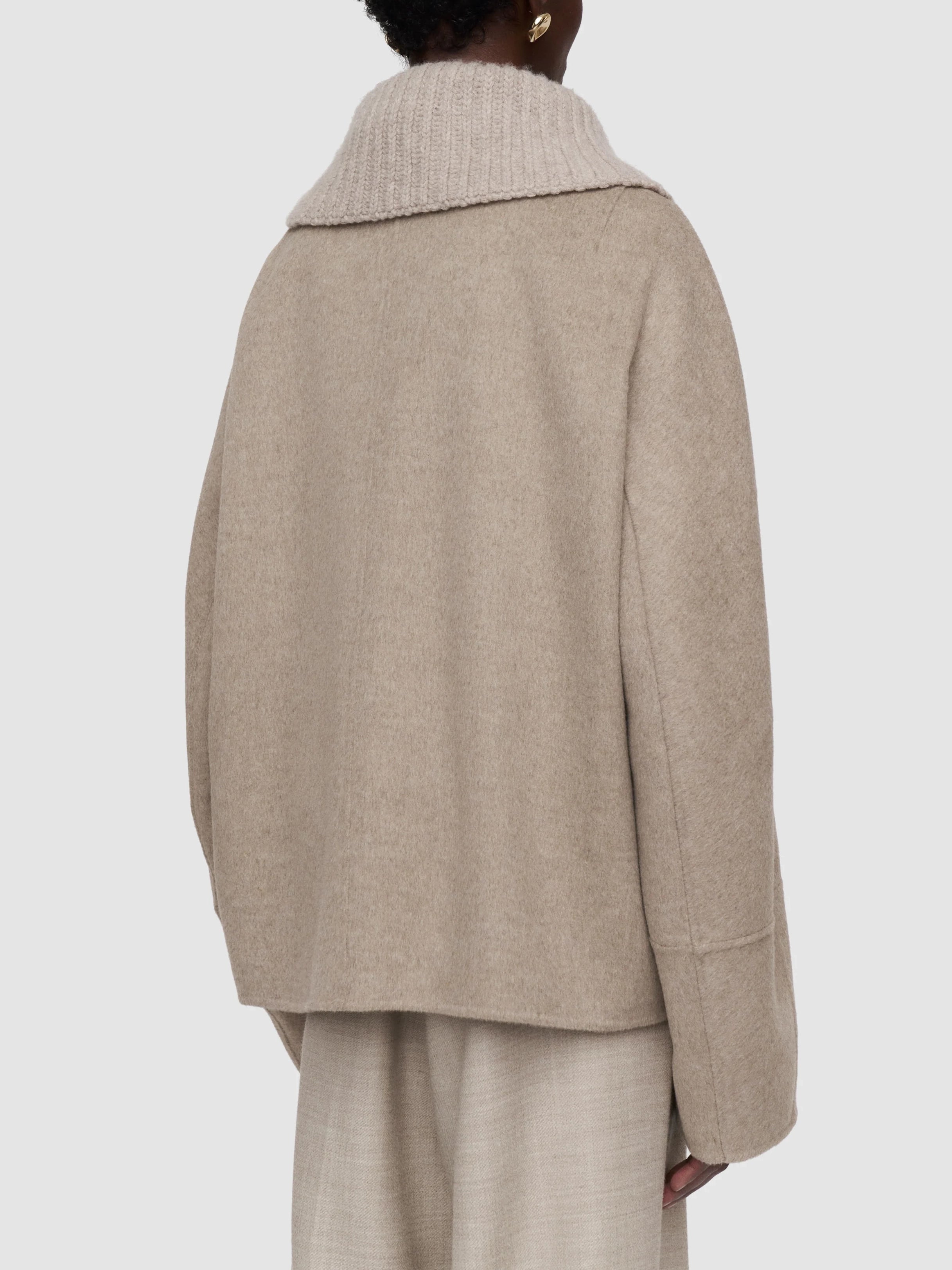 Joseph Cooksey Double Face Cashmere Jacket Powder Melange