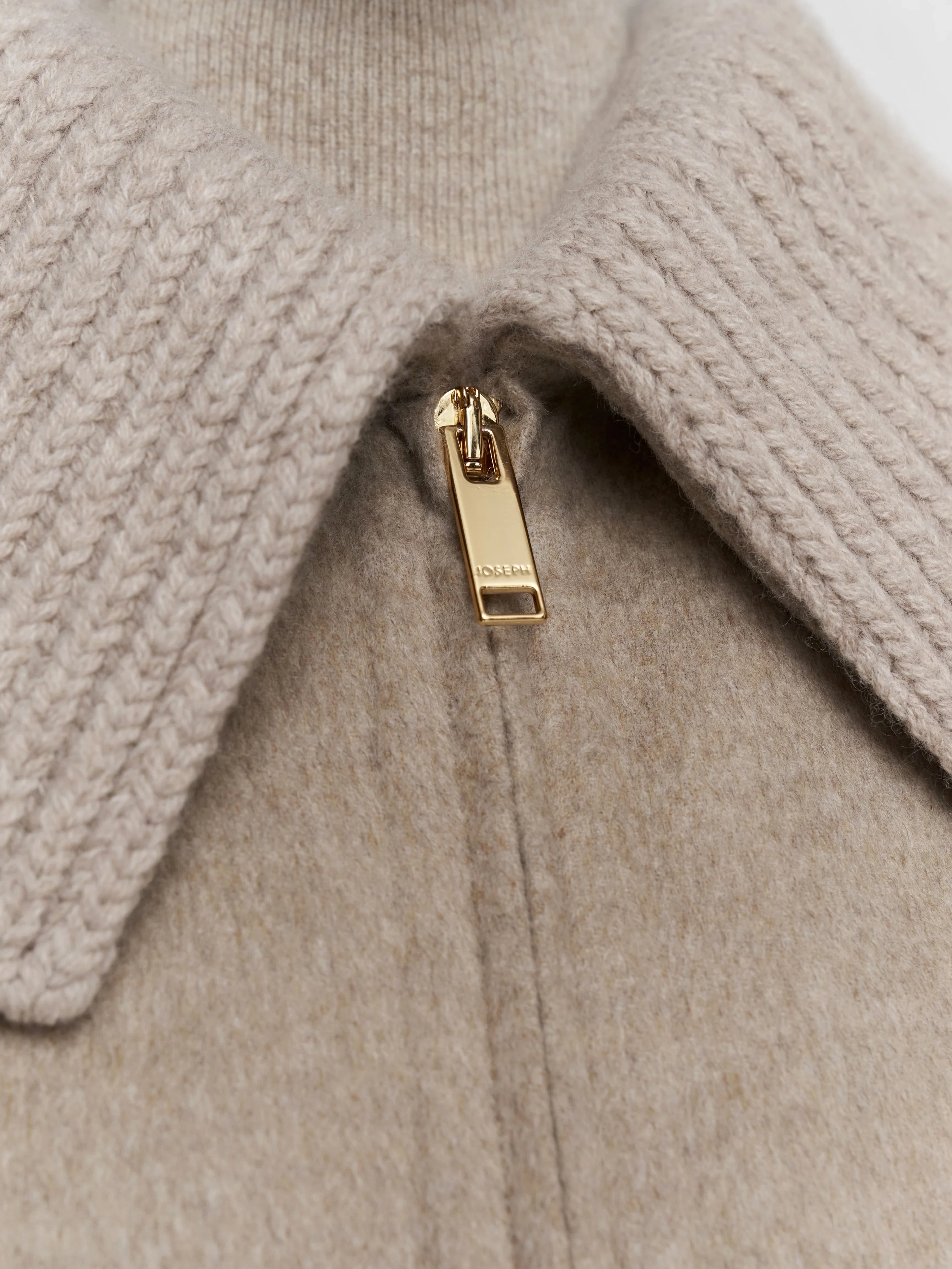 Joseph Cooksey Double Face Cashmere Jacket Powder Melange