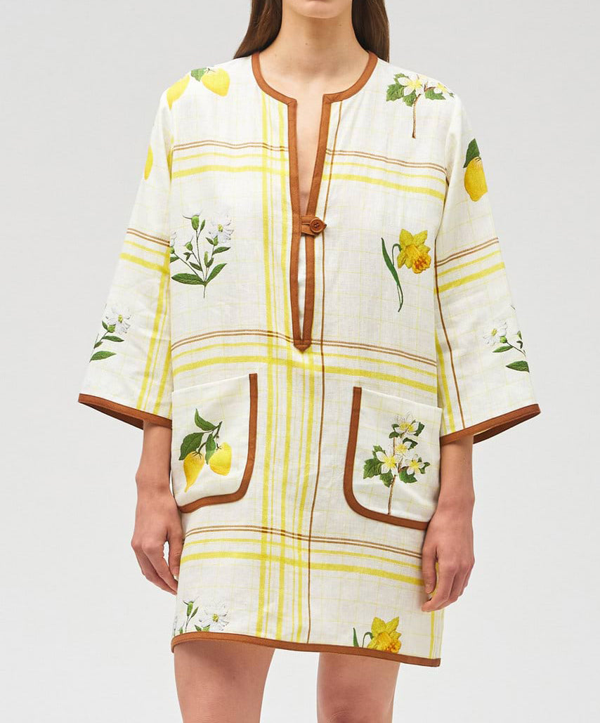 Oroton Summer Picnic Tunic Dress
