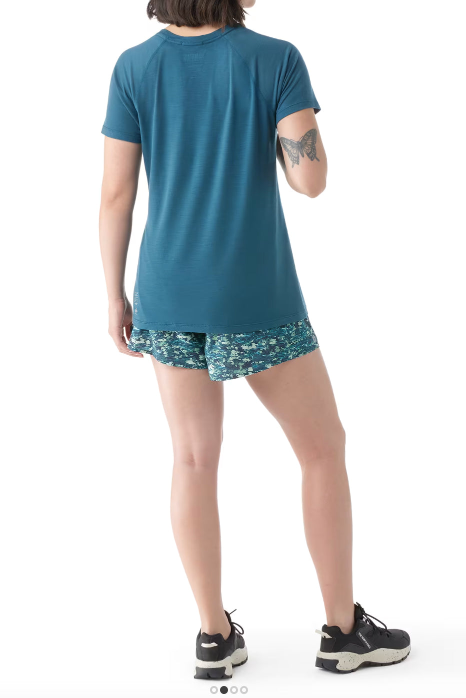 Smartwool Women's Active Ultralite Short Sleeve Twilight Blue