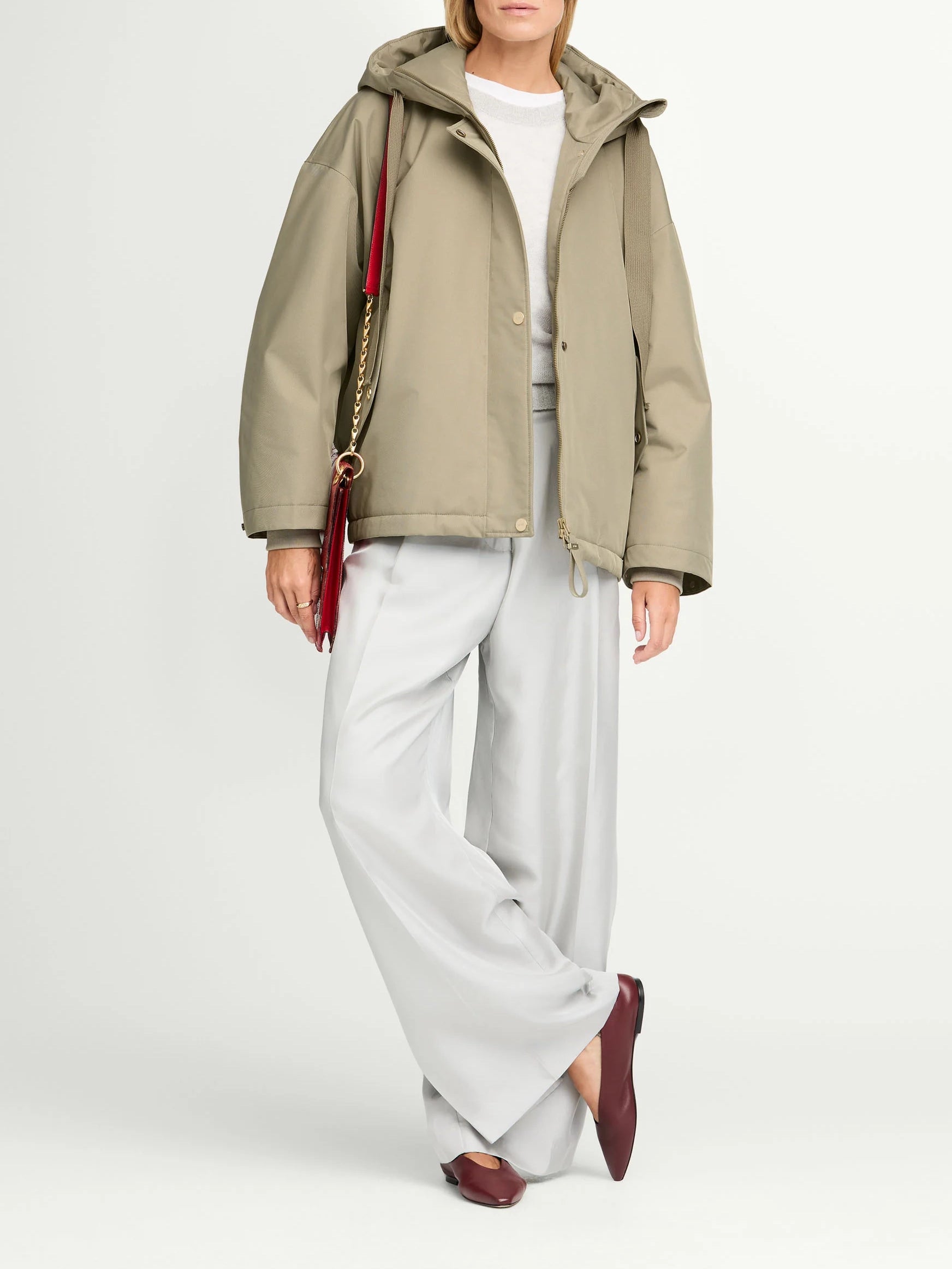 G-Lab Rosie Silk Feel Jacket Clay