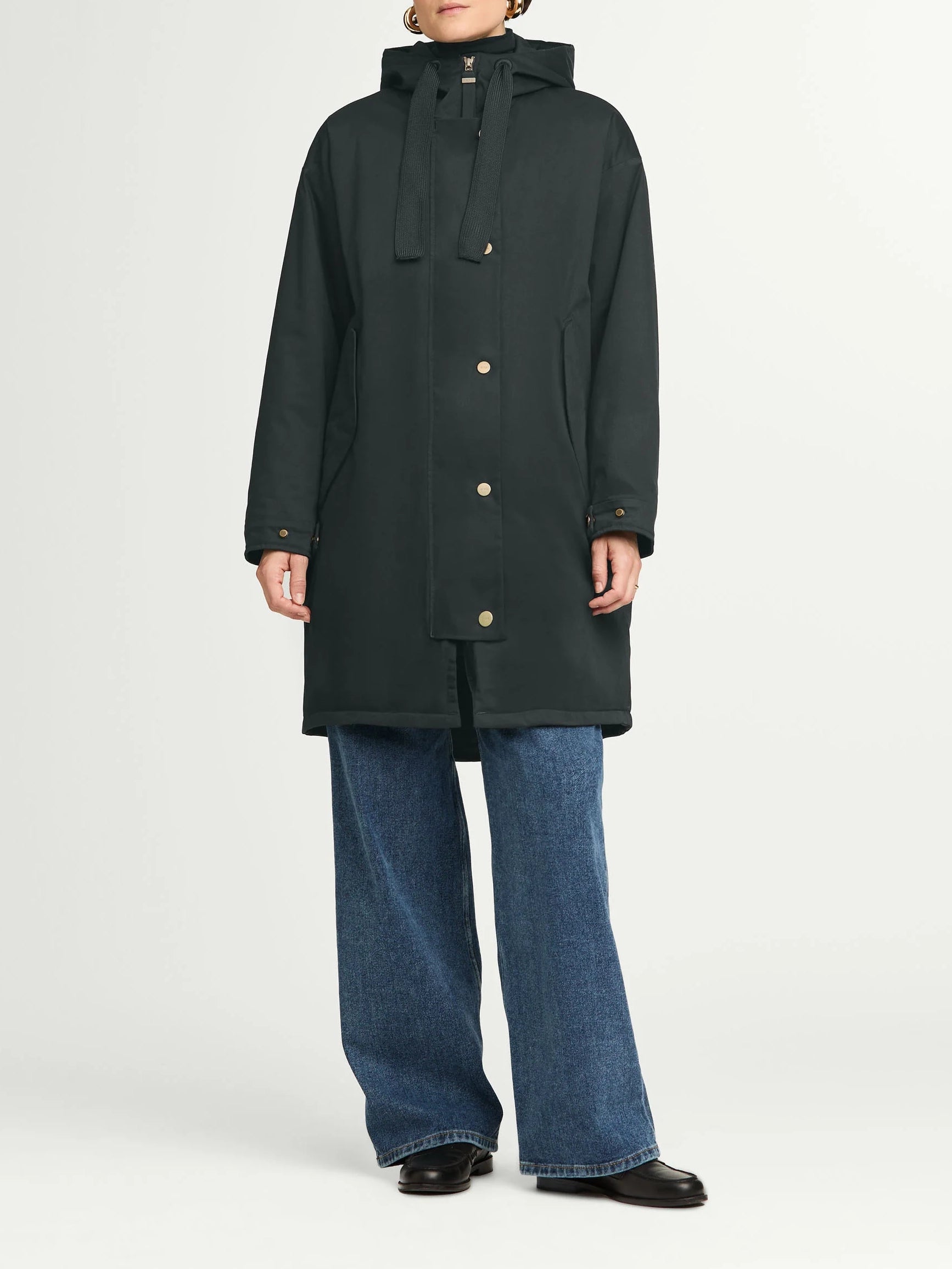 G-Lab Meta Eco Cotton Blend Parka Dark Navy