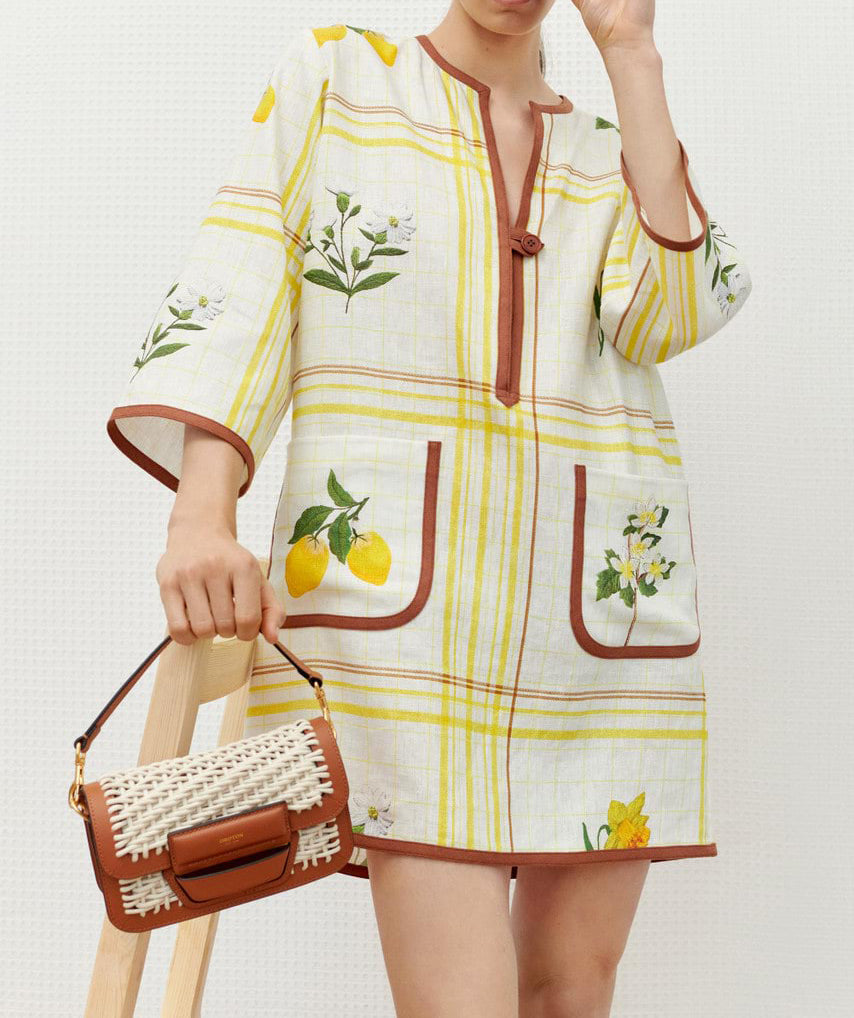Oroton Summer Picnic Tunic Dress