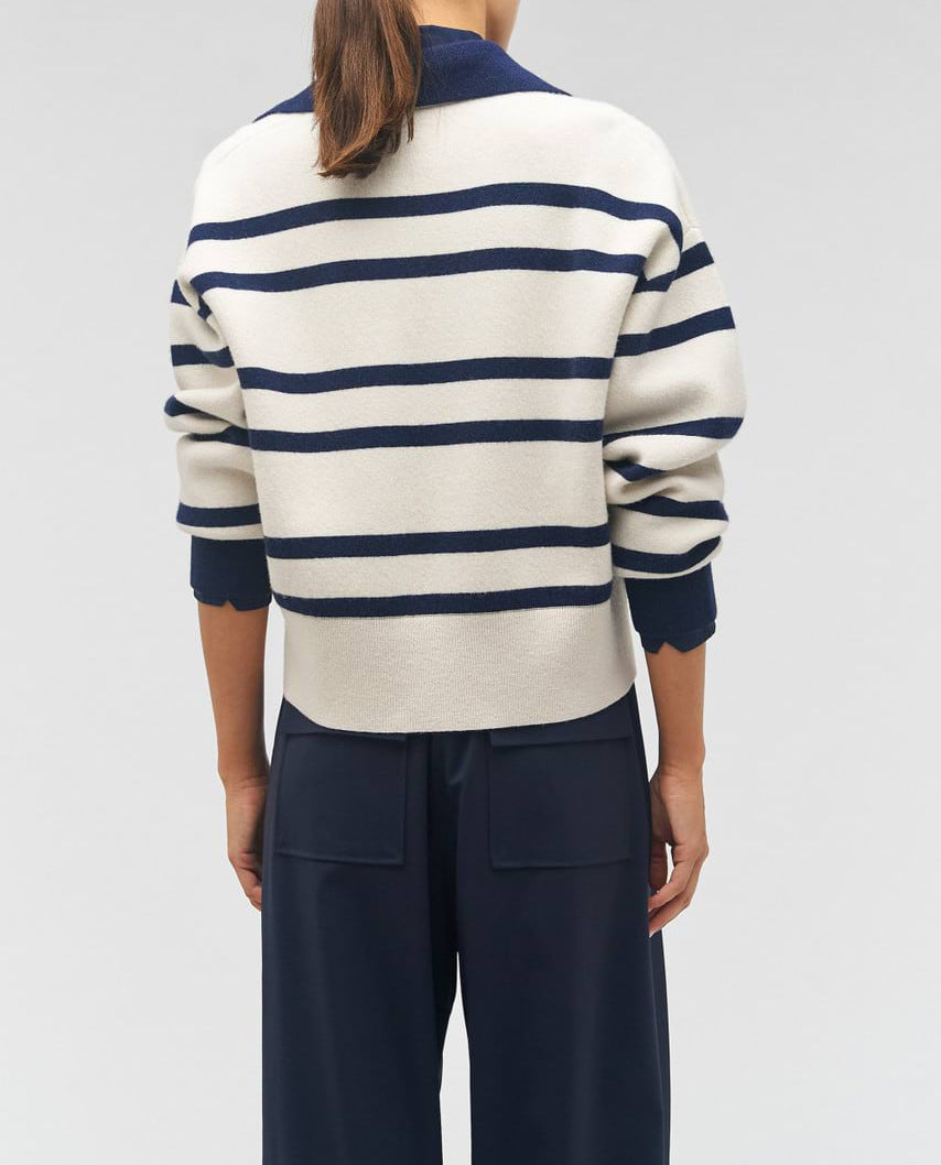 Oroton Stripe Polo