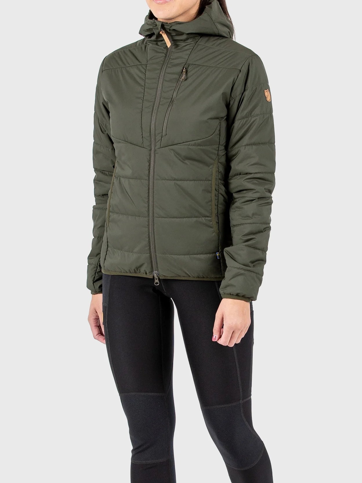 Fjallraven Keb Padded Hoodie W Deep Forest