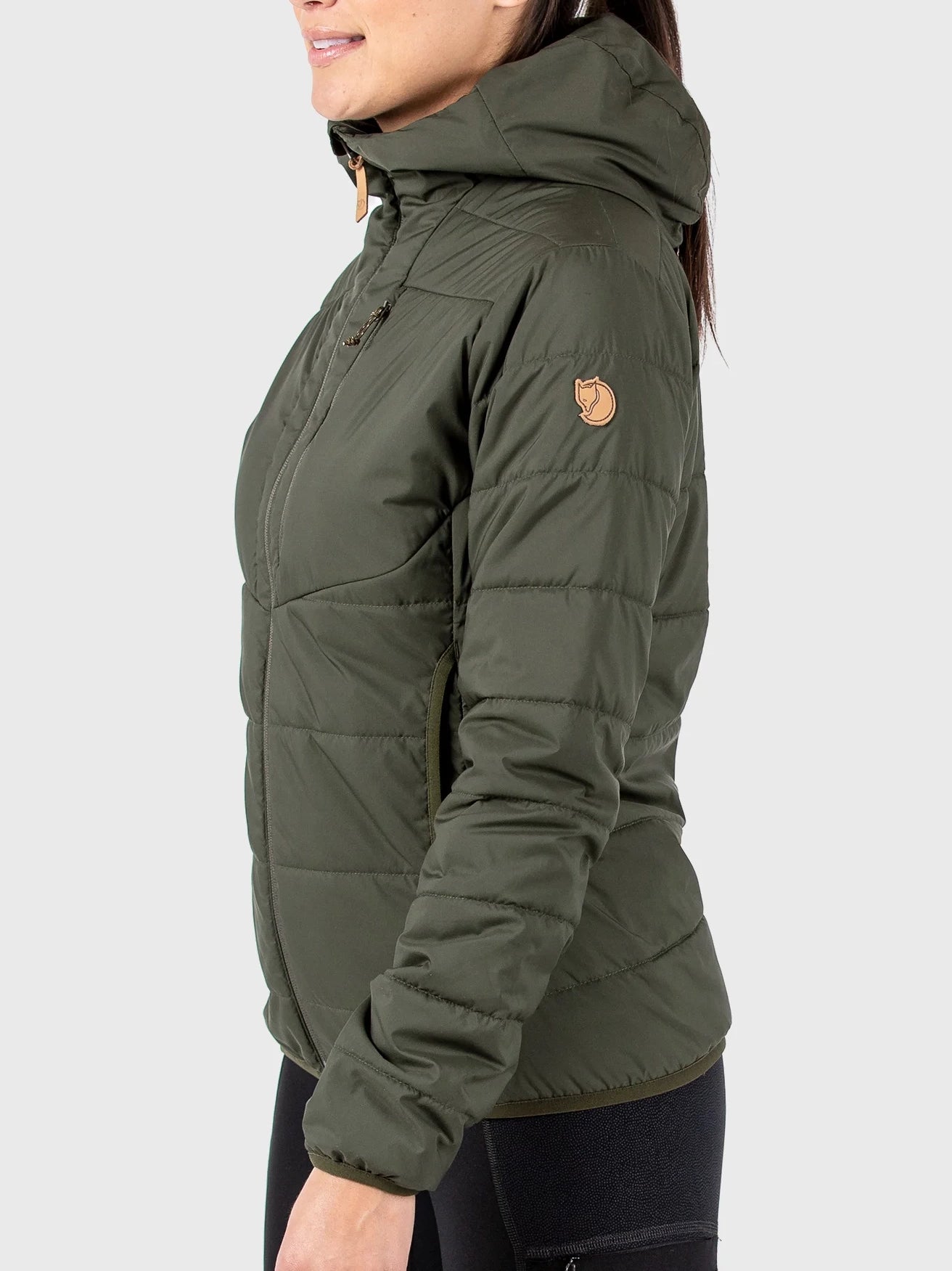 Fjallraven Keb Padded Hoodie W Deep Forest
