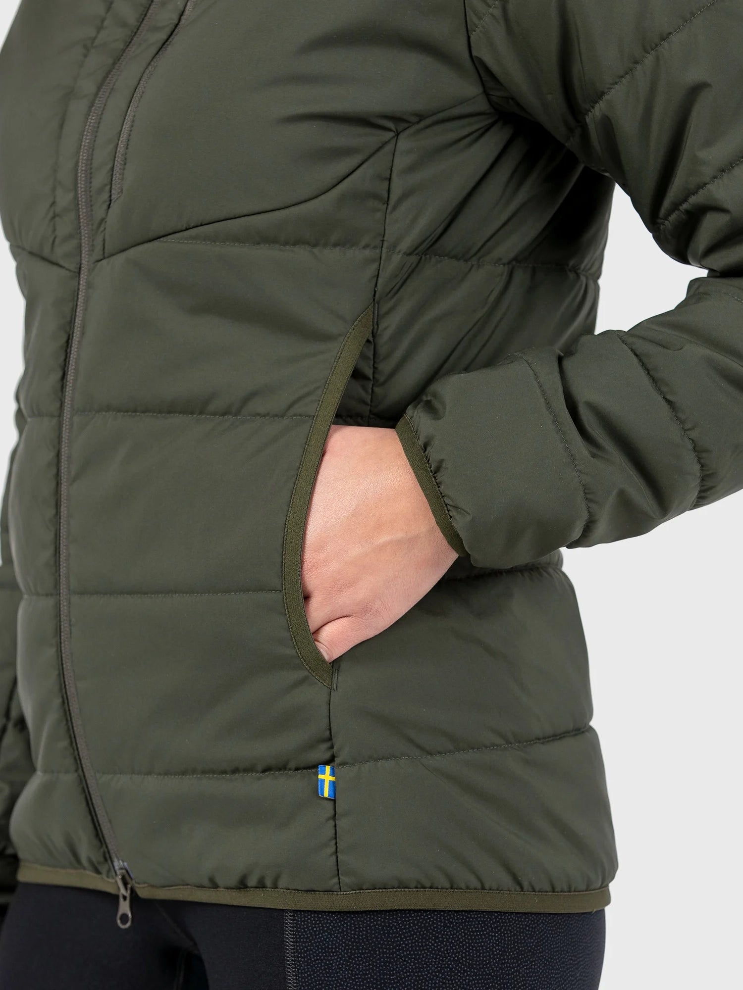 Fjallraven Keb Padded Hoodie W Deep Forest