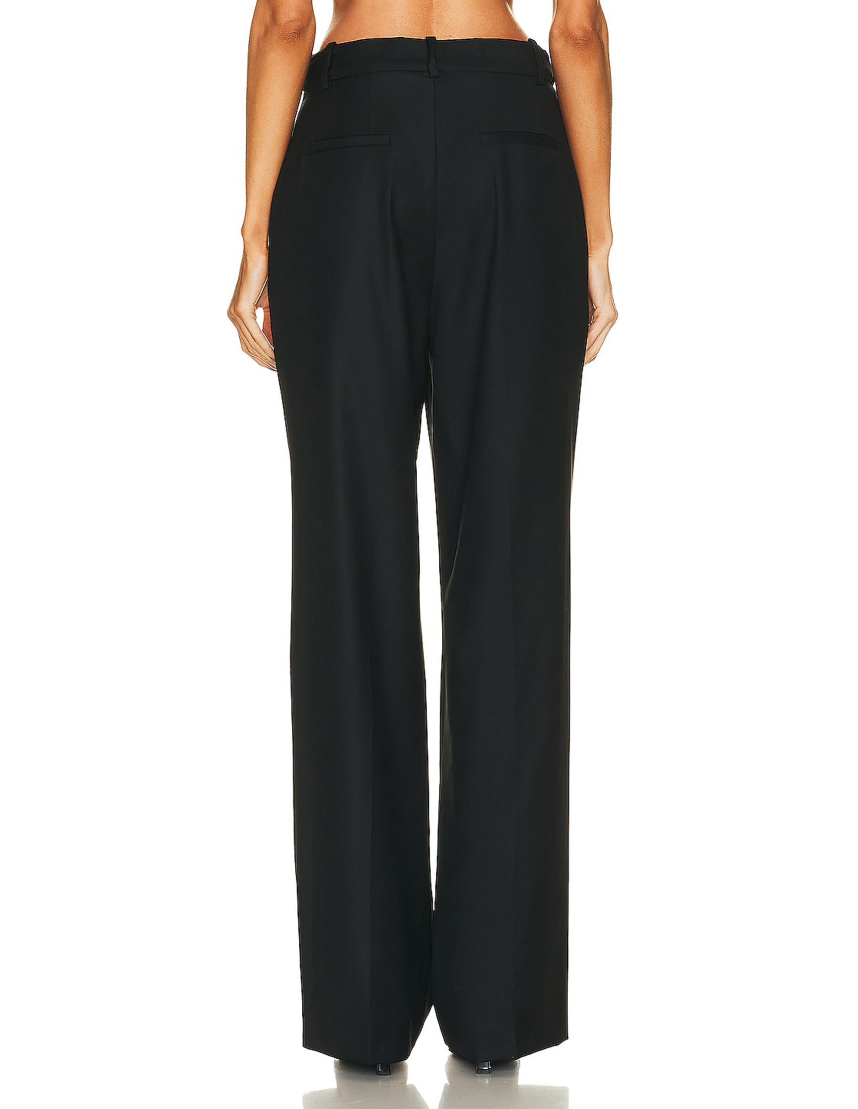 Loulou Studio Sbiru Wool Pant Black