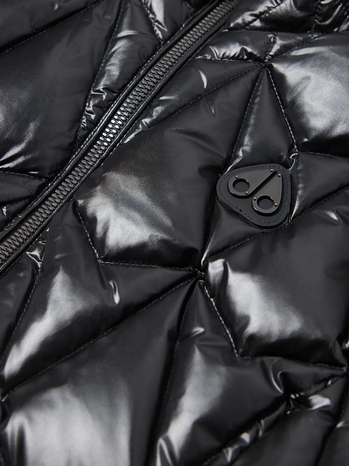 Moose Knuckles Iceberg Quilt Down Vest Black