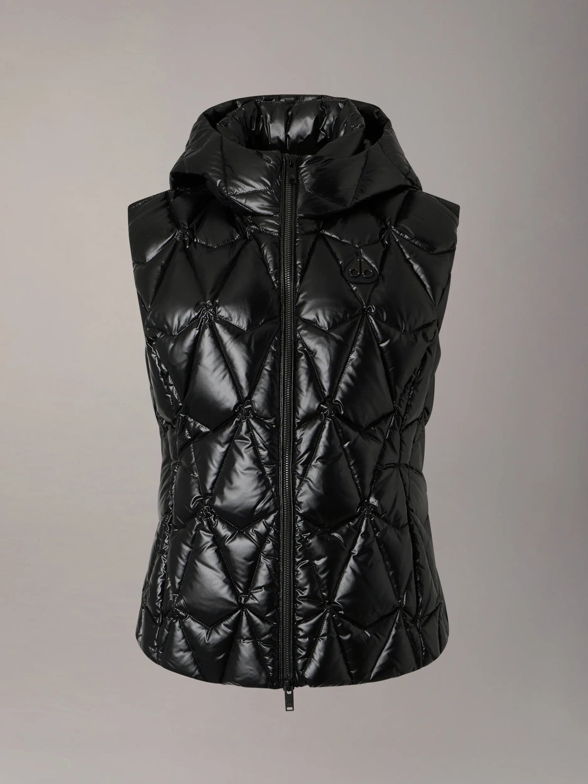 Moose Knuckles Iceberg Quilt Down Vest Black