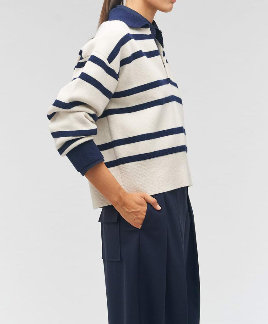 Oroton Stripe Polo
