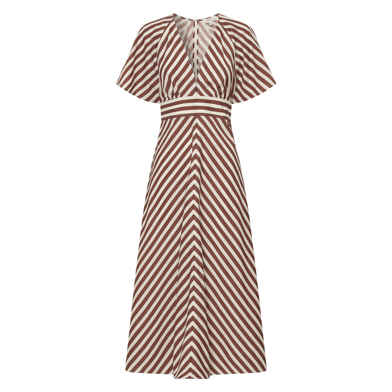 Oroton Sorrento Stripe Tie Dress