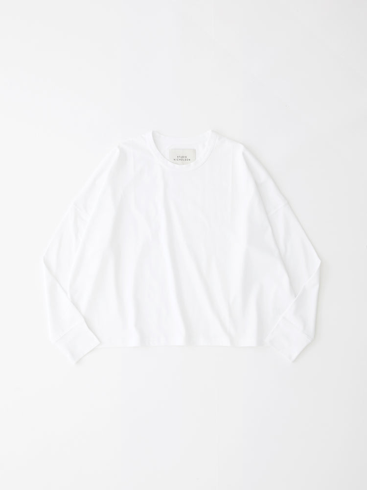 Studio Nicolson Loop Long Sleeve T-Shirt White