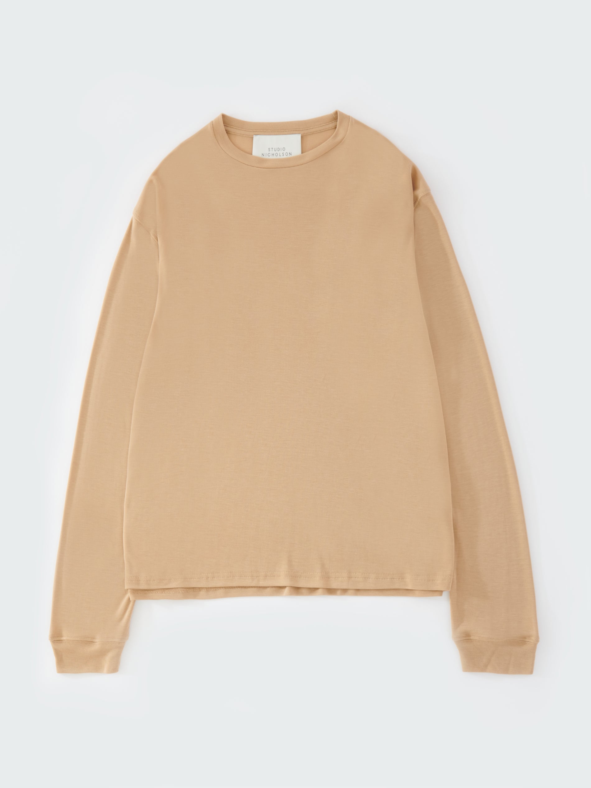 Studio Nicolson Simmons Lyocell T-Shirt Sand