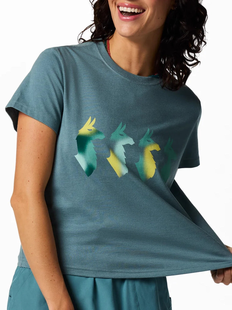 Cotopaxi Cuatro Bitmap T-Shirt - Women's Everglade