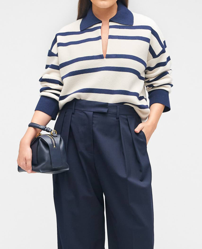 Oroton Stripe Polo