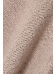 Loulou de Saison Bruzzi Wool Cashmere Sweater Beige