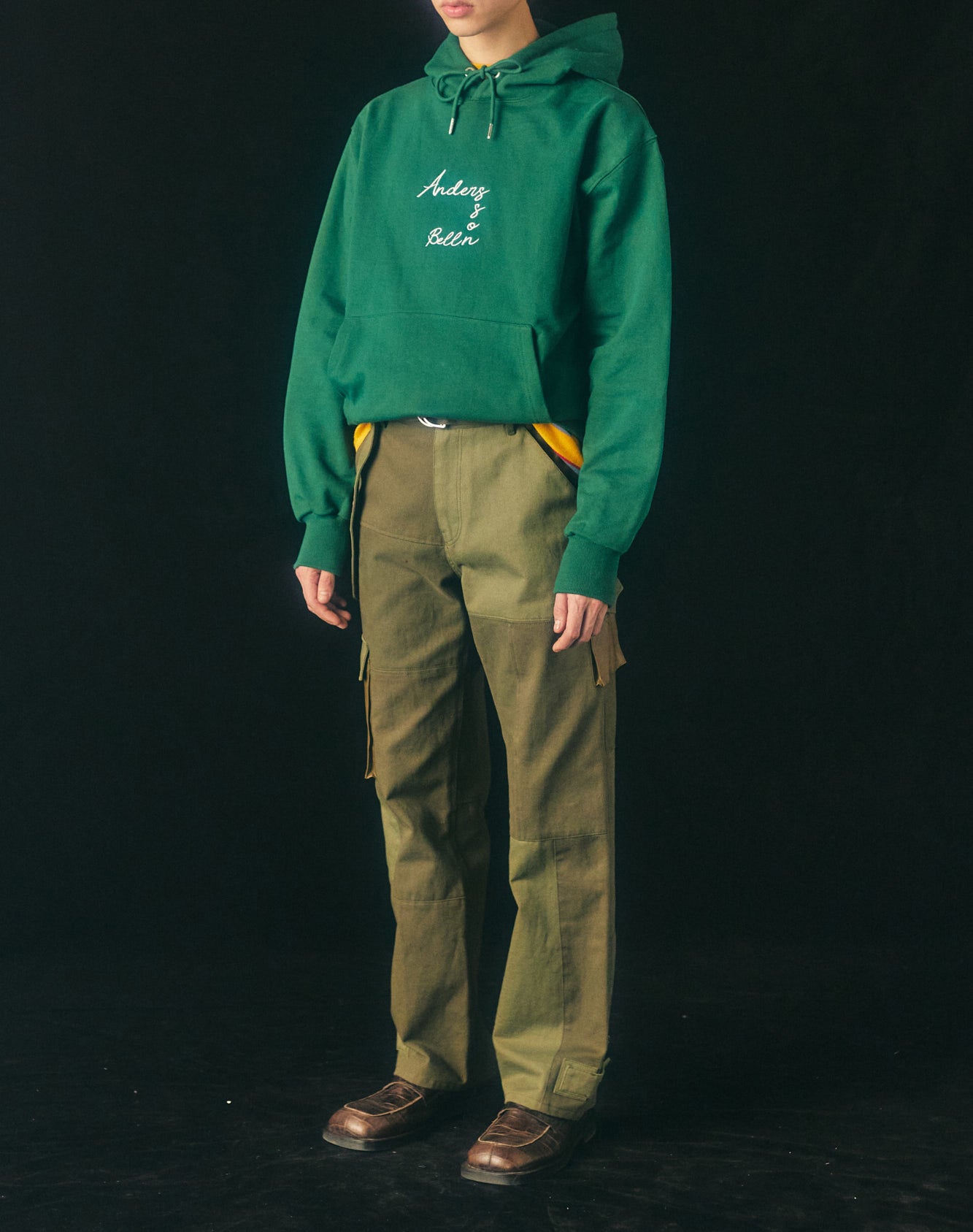 Andersson Bell Print Patch Hoodie