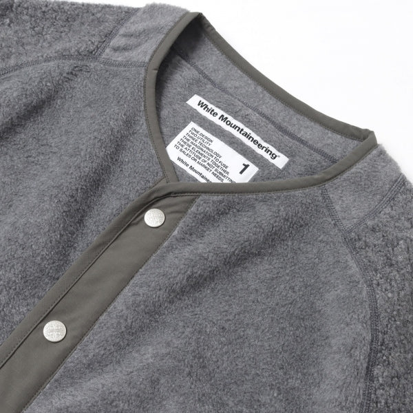White Mountaineering Patchwork Fleece Blouson