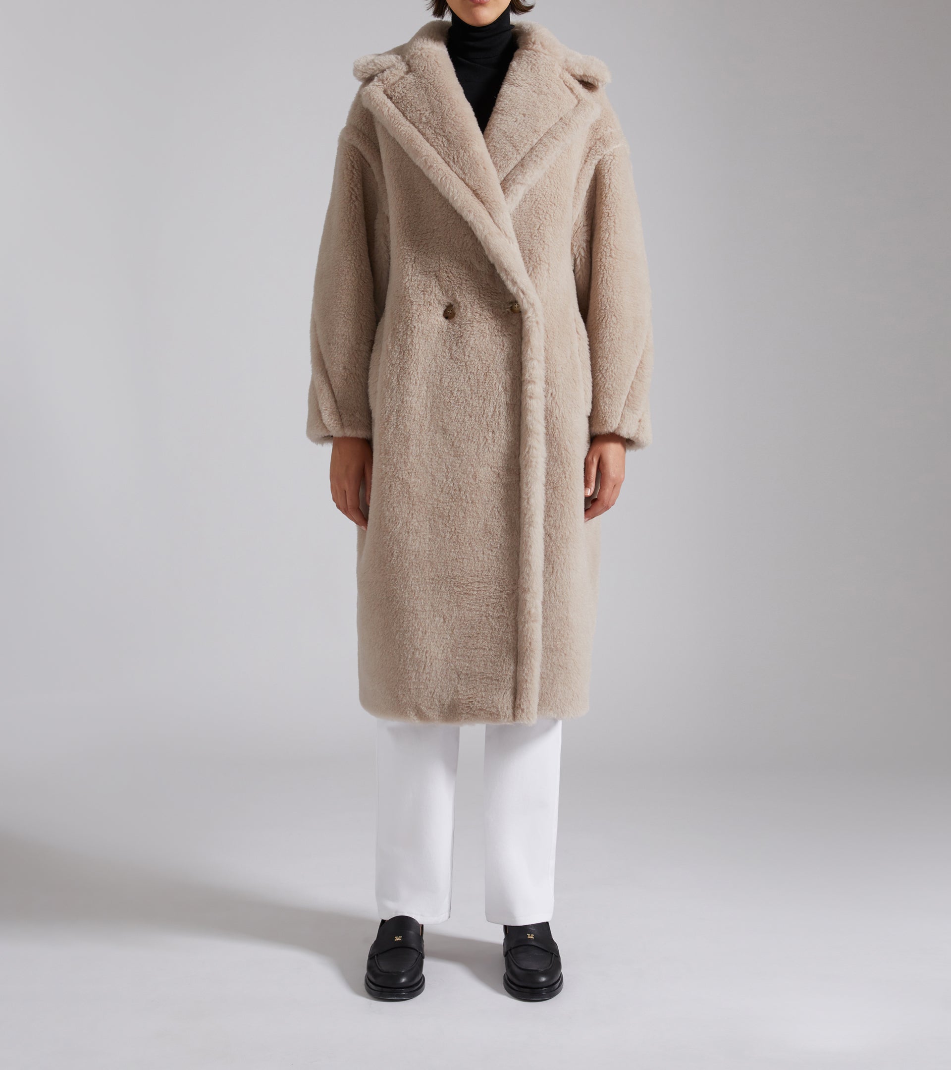 Max Mara Teddy Coat Sand
