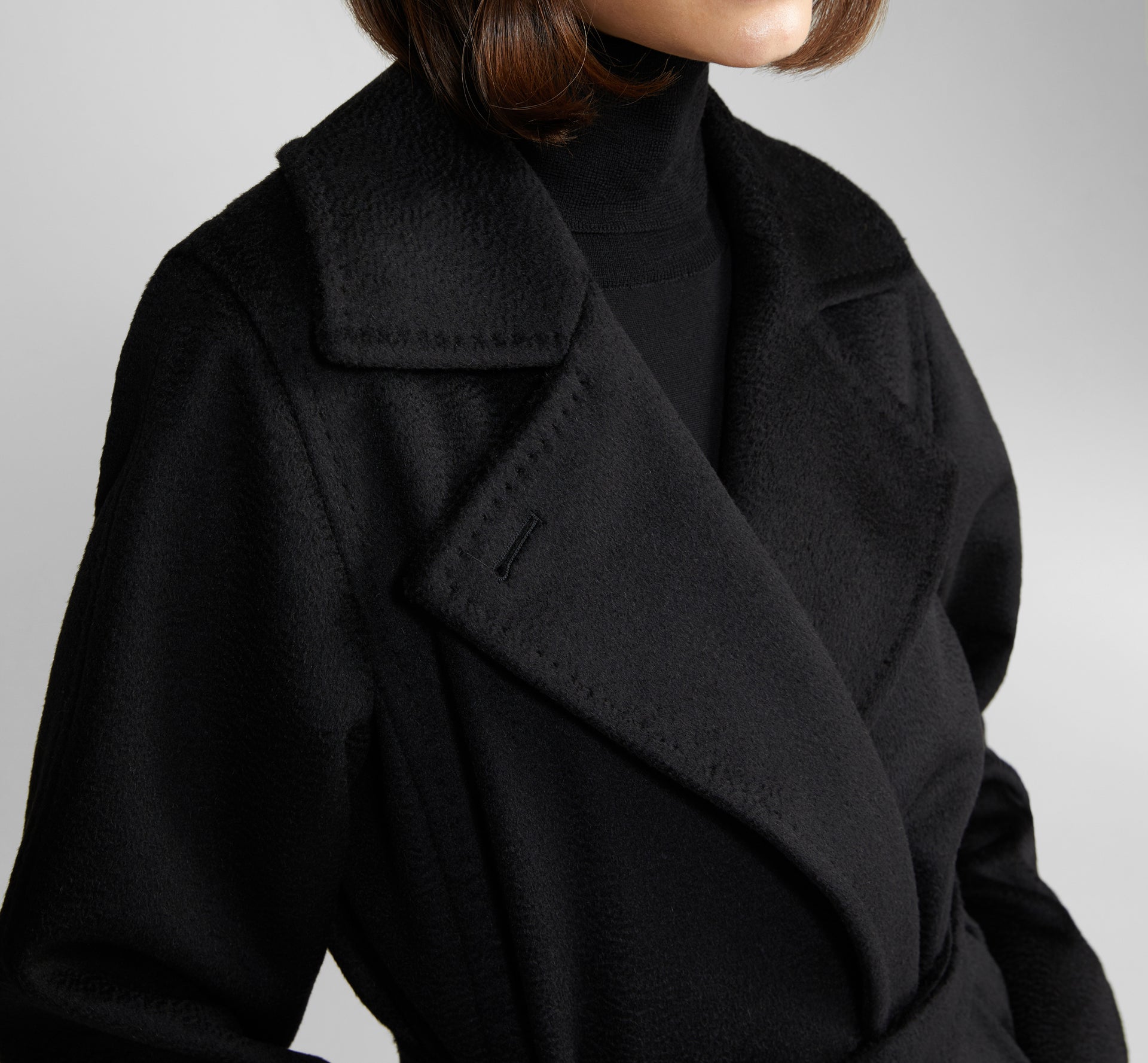 Max Mara Manuela Coat Black