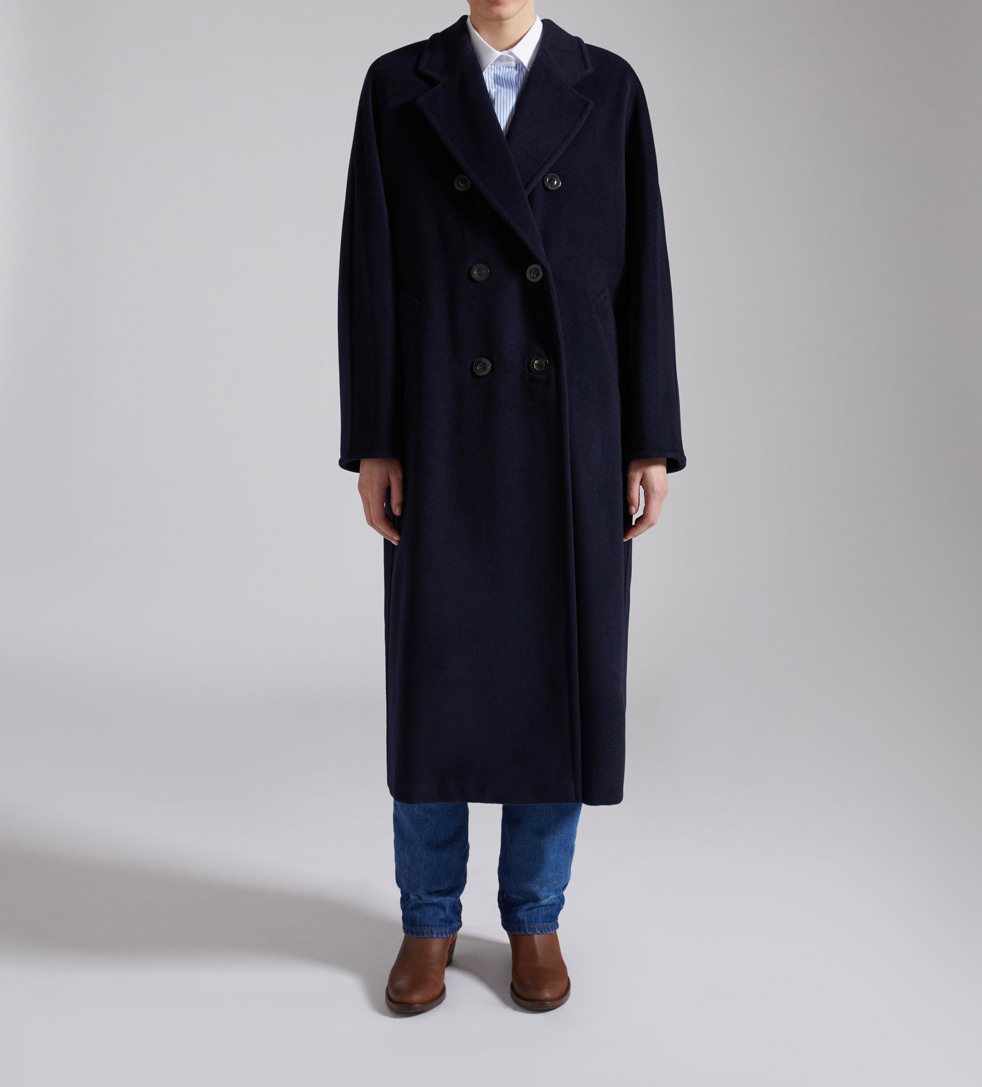 Max Mara 101801 Coat Ultramarine